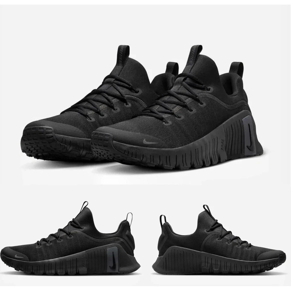 Nike Free Metcon 6 Training Shoe Men's 10.5 Black Anthracite FJ7127-003 New